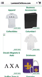 Mobile Screenshot of lambdachistore.com